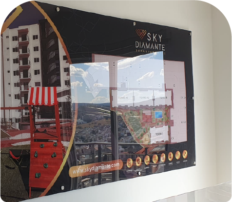 Estructura publicitaria instalada en Querétaro - proyecto 16
