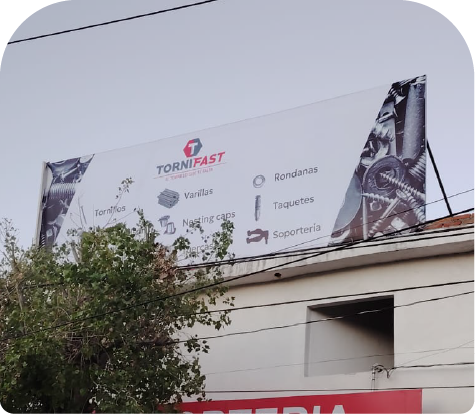 Estructura publicitaria instalada en Querétaro - proyecto 18