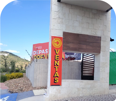 Estructura publicitaria instalada en Querétaro - proyecto 21
